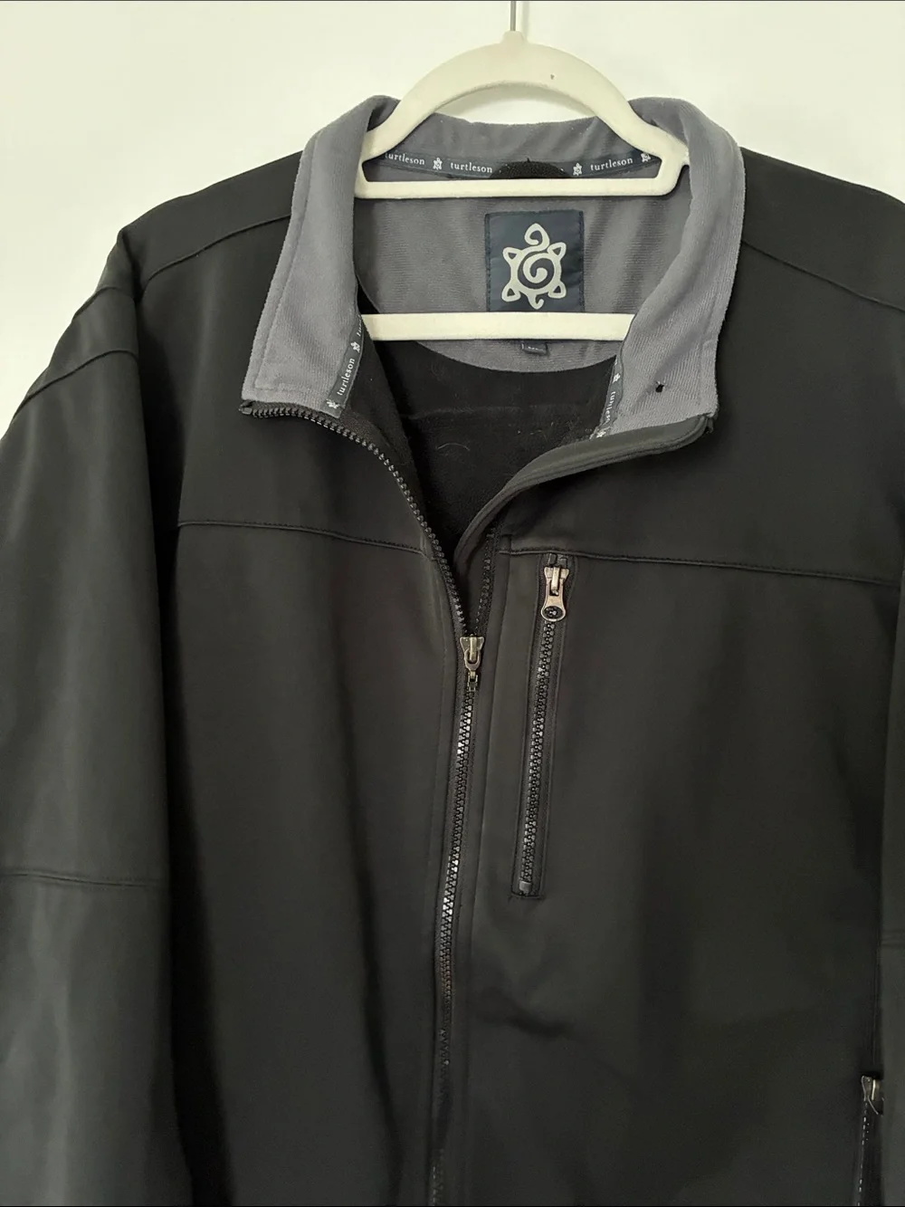 Turtleson Black Softshell Jacket